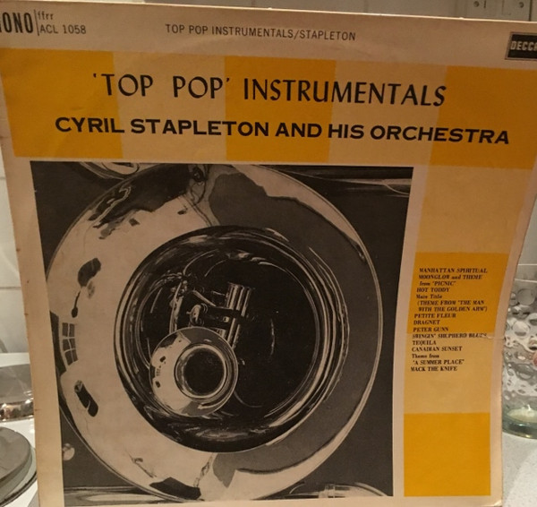 Cyril Stapleton And - "Top Pop" Instrumentals - Used Vinyl Record image 1