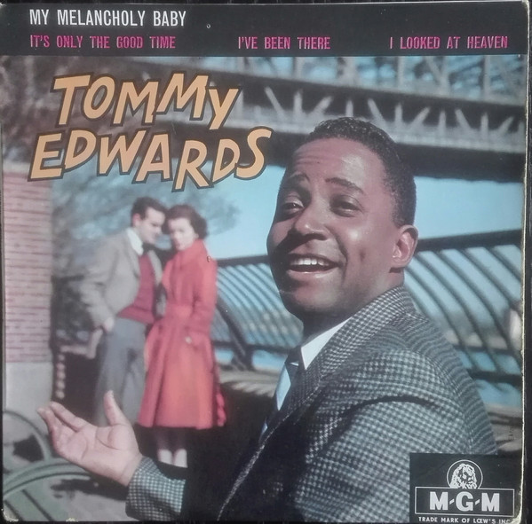 Tommy Edwards - My Melancholy Baby - Used Vinyl Record 7" image 1