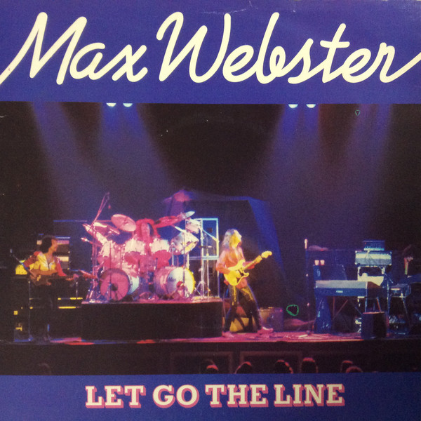 Max Webster - Let Go The Line - Used Vinyl Record 7" image 1