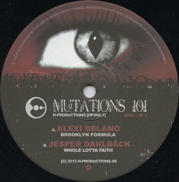 Alexi Delano - Mutations 101 - Disc 1 Of 3 - Vinyl Record 12" image 1