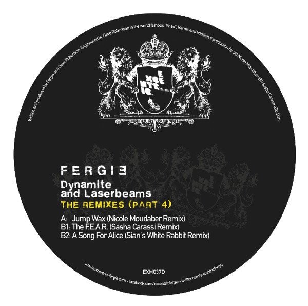 Fergie - Dynamite And Laserbeams The Remixes (Part 4) - Vinyl Record image 1