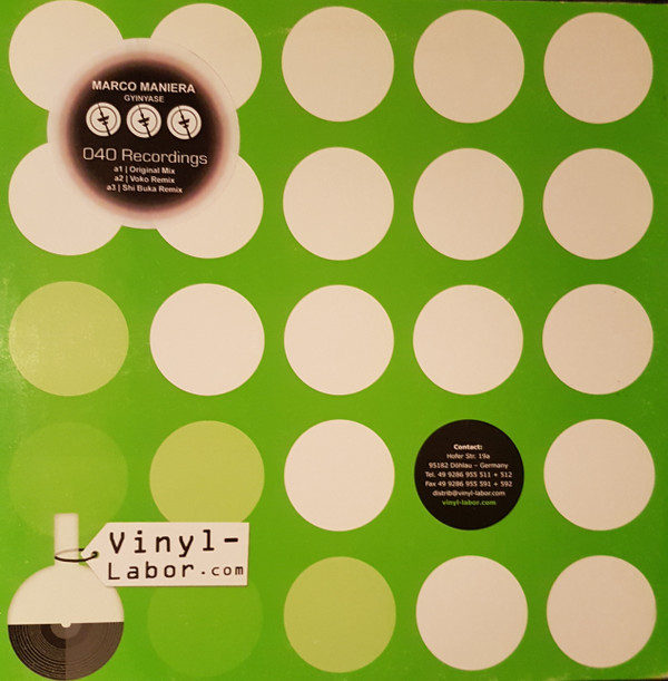 Marco Maniera - Gyinyase - Vinyl Record 12" image 1
