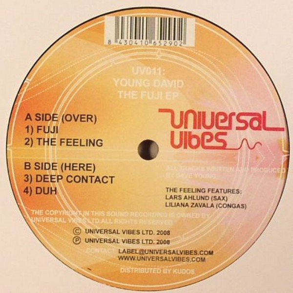 Young David - Fuji EP - Vinyl Record 12" image 1