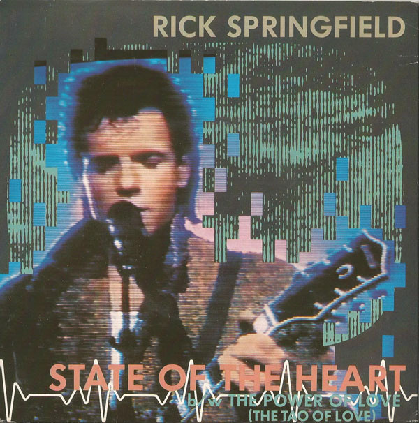 Rick Springfield - State Of The Heart - Used Vinyl Record 7" image 1