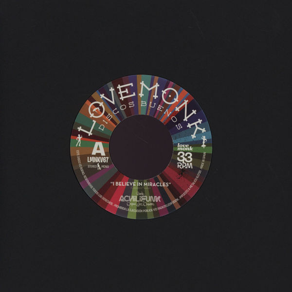 Banda Achilifunk - I Believe In Miracles / No Nos Pararan - Vinyl Rec image 1
