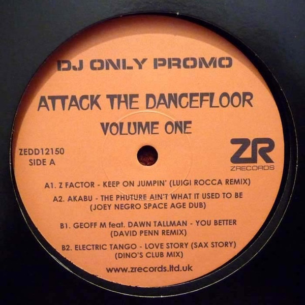 Various - Attack The Dancefloor Volume One - Vinyl Record 12" image 1