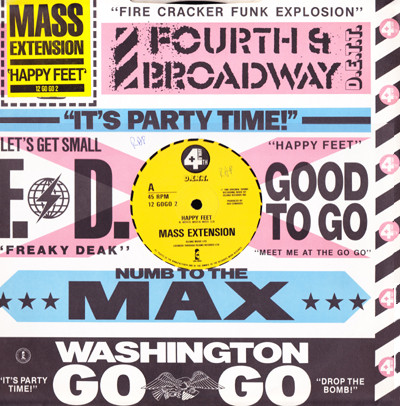 Mass Extension - Happy Feet - Used Vinyl Record 12" image 1