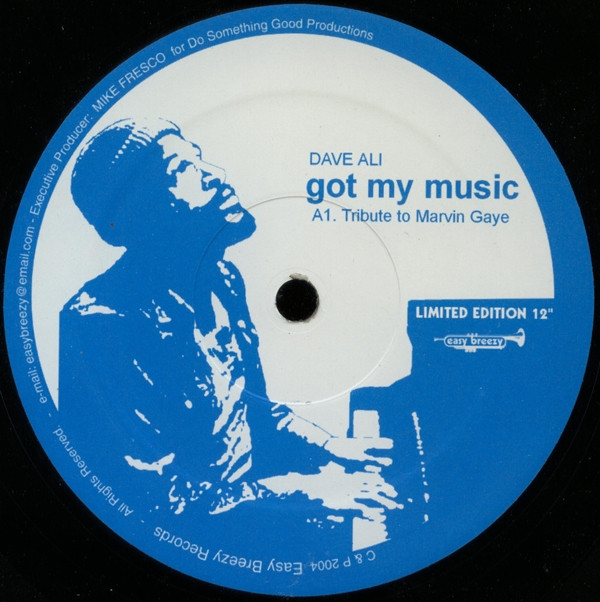 Dave Ali - Got My Music - Vinyl Record 12" image 1