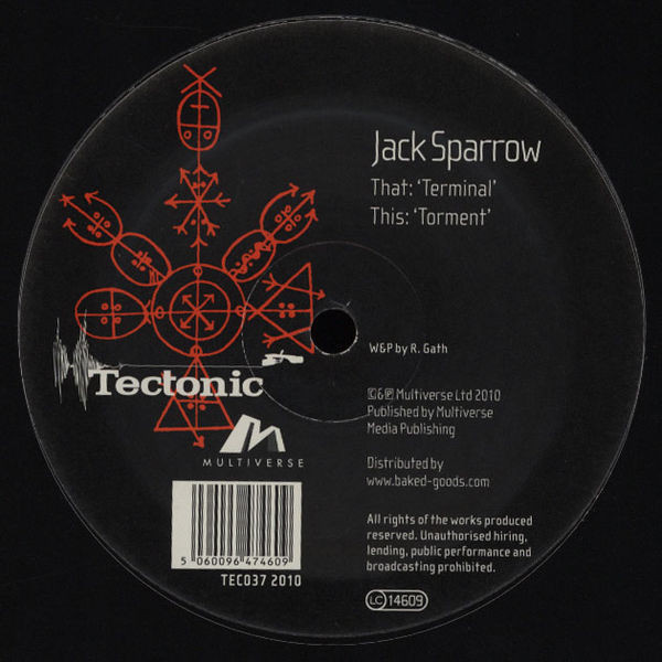 Jack Sparrow - Terminal / Torment - Vinyl Record 12" image 1