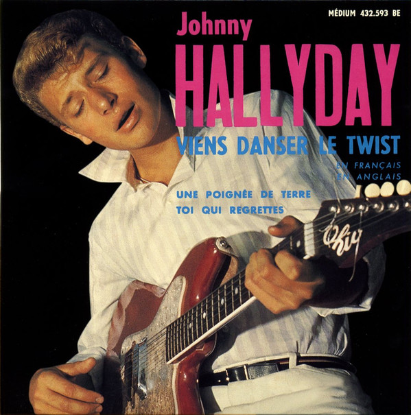 Johnny Hallyday - Viens danser Le Twist - Used Vinyl Record 7" image 1
