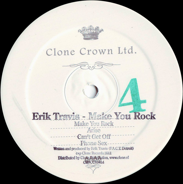 Erik Travis - Make You Rock - Used Vinyl Record 12" image 1