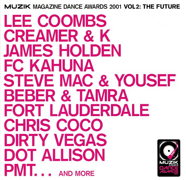 Various - Muzik Magazine Dance Awards 2001 Vol 2: The Future - Used CD image 1