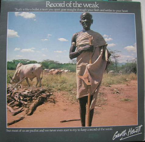 Garth Hewitt - Record Of The Weak - Used Vinyl Record image 1