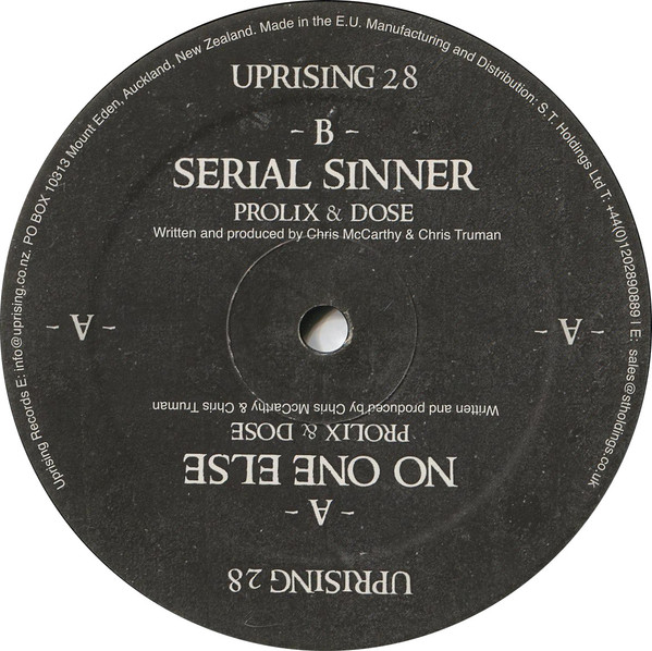 Prolix - No One Else / Serial Sinner - Vinyl Record 12" image 1