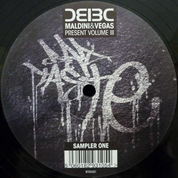 Maldini & Vegas - Bad Taste Volume III (Sampler One) - Used Vinyl Rec image 1
