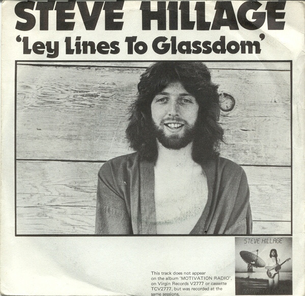Steve Hillage - Ley Lines To Glassdom / Lies - Used Vinyl Record 7" image 1