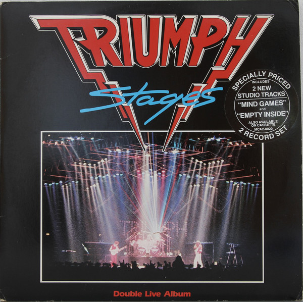 Triumph - Stages - Used Vinyl Record image 1