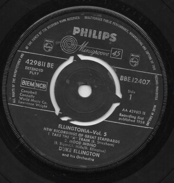 Duke Ellington And H - Ellingtonia - Vol. 5 “New Recordings Of Great S image 1