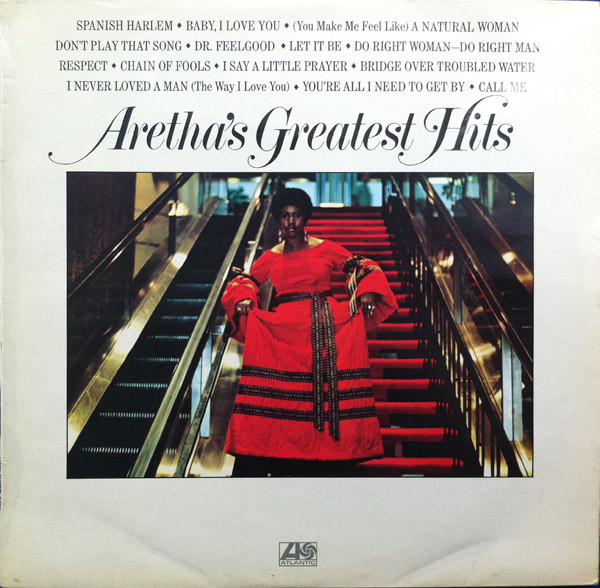 Aretha Franklin - Aretha's Greatest Hits - Used Vinyl Record image 1