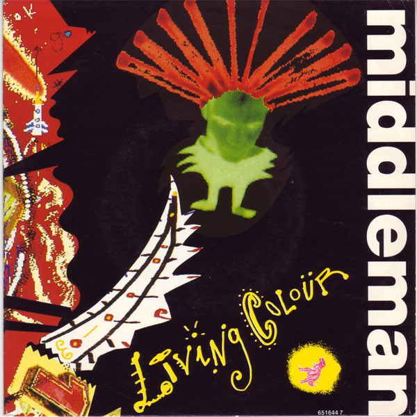 Living Colour - Middleman - Used Vinyl Record 7" image 1