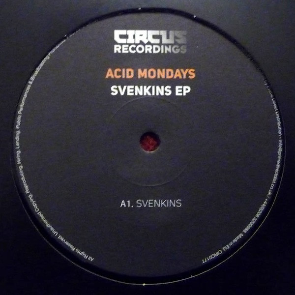 Acid Mondays - Svenkins EP - Vinyl Record 12" image 1
