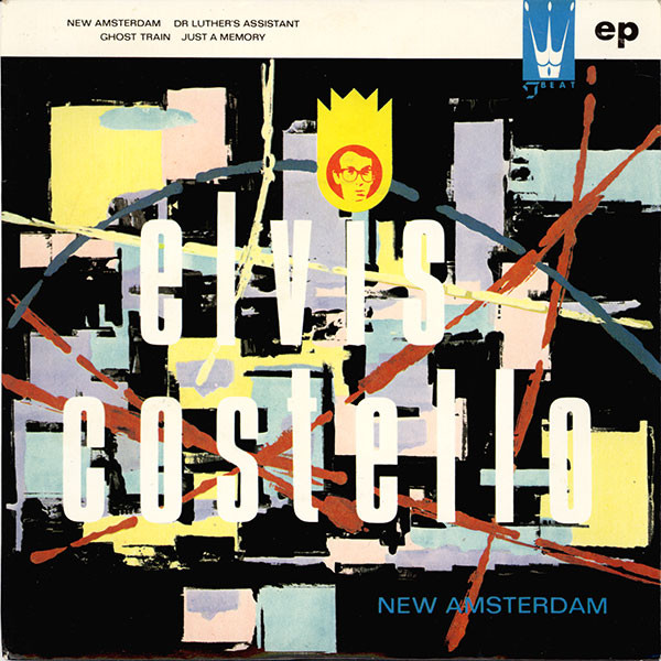 Elvis Costello - New Amsterdam - Used Vinyl Record 7" image 1