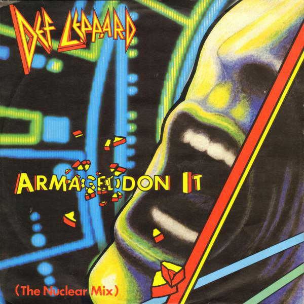 Def Leppard - Armageddon It (The Nuclear Mix) - Used Vinyl Record 12" image 1