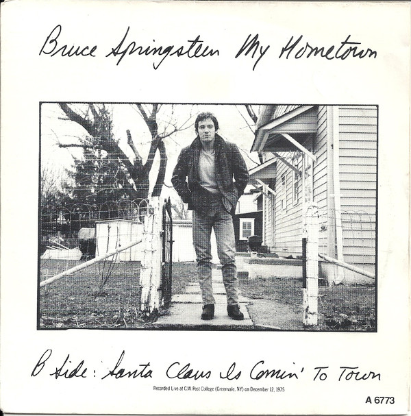 Bruce Springsteen - My Hometown / Santa Claus Is Comin' To Town - Use image 1