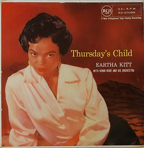 Eartha Kitt - Thursday's Child - Used Vinyl Record image 1