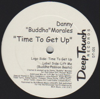Danny Morales - Time To Get Up - Used Vinyl Record 12" image 1