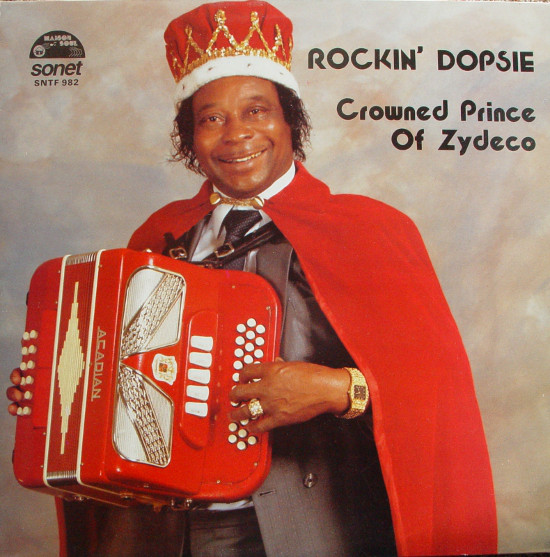 Rockin' Dopsie - Crowned Prince Of Zydeco - Used Vinyl Record image 1