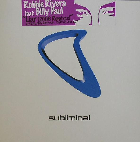 Robbie Rivera - Liar (2006 Remixes) - Used Vinyl Record 12" image 1