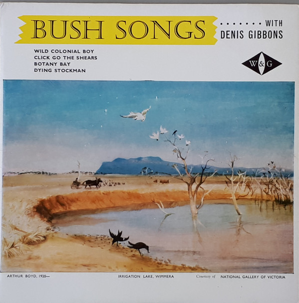 Denis Gibbons - Bush Songs - Used Vinyl Record 7" image 1