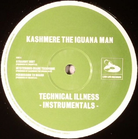 Verb. T - Backhand Slap Talk / Technical Illness (Instrumentals) - Us image 1