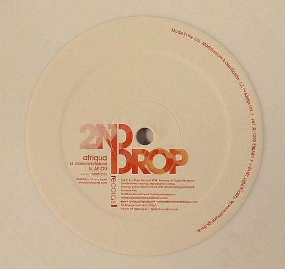 Afriqua - Concomitance / AEIOU - Vinyl Record 12" image 1