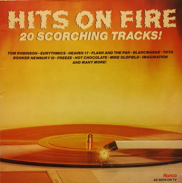 Various - Hits On Fire - 20 Scorching Tracks! - Used Vinyl Record image 1