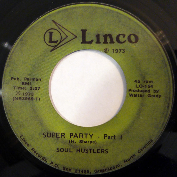 Soul Hustlers - Super Party - Vinyl Record 7" image 1