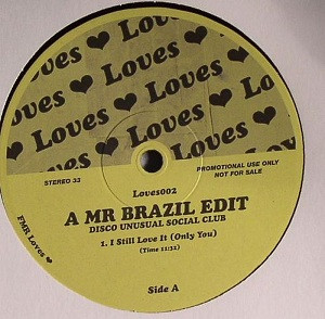 Lono Brazil - A Mr Brazil Edit - Disco Unusual Social Club - Vinyl Re image 1