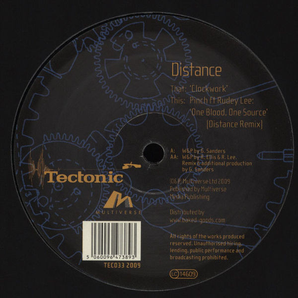 DJ Distance - Clockwork / One Blood, One Source (Distance Remix) - Vi image 1