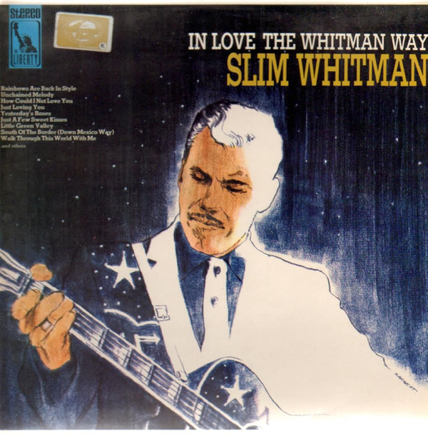 Slim Whitman - In Love The Whitman Way - Used Vinyl Record image 1