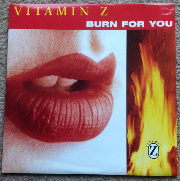 Vitamin Z - Burn For You - Used Vinyl Record 7" image 1