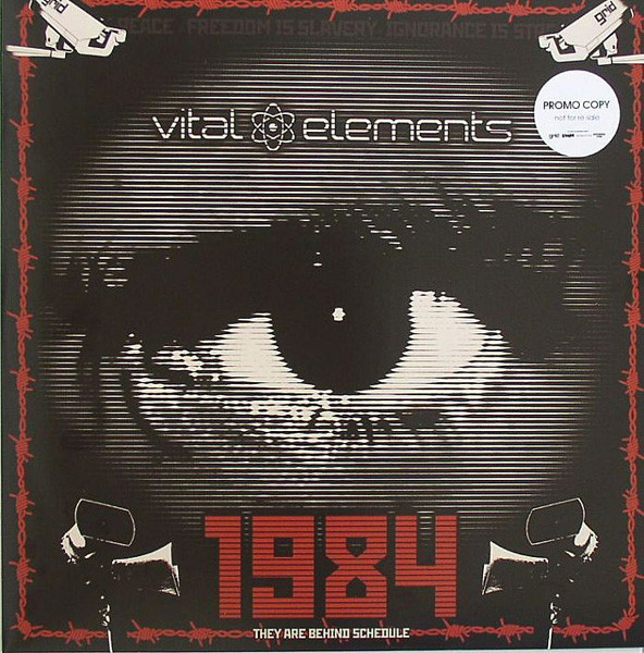Vital Elements - 1984 / Cocaine Import Agency - Used Vinyl Record 12" image 1