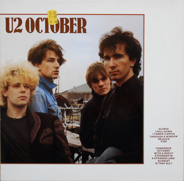 U2 - October - Used Vinyl Record image 1