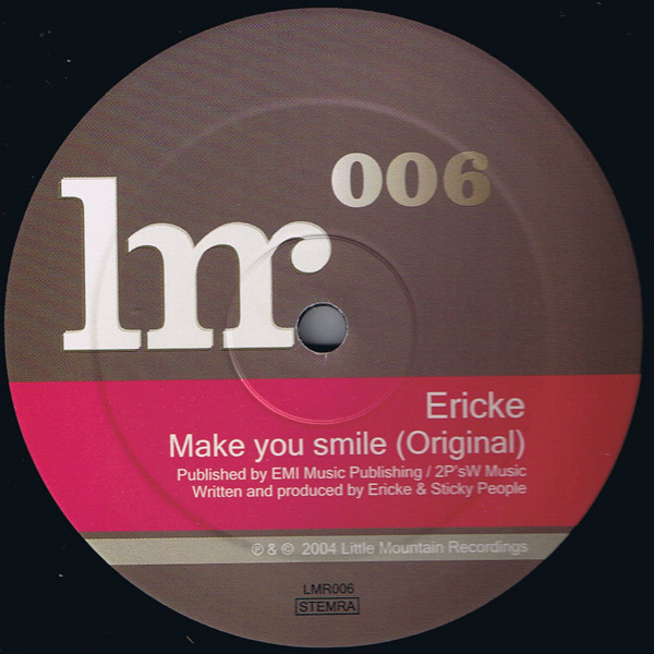 Erick E - Make You Smile - Used Vinyl Record 12" image 1