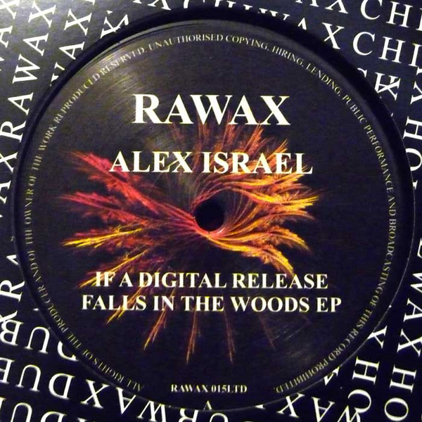 Alex Israel - If A Digital Release Falls In The Woods EP - Vinyl Reco image 1