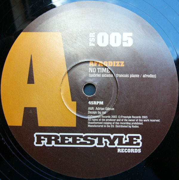 Afrodizz - No Time / Kalakuta Show - Vinyl Record 12" image 1