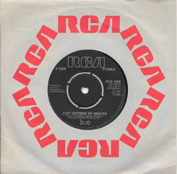 H2O - Just Outside Of Heaven - Used Vinyl Record 7" image 1