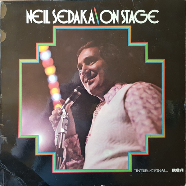 Neil Sedaka - On Stage - Used Vinyl Record image 1