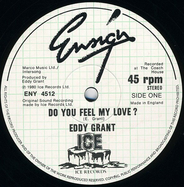 Eddy Grant - Do You Feel My Love? - Used Vinyl Record 12" image 1