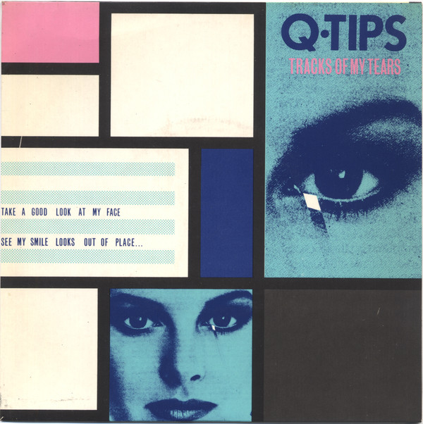 Q Tips - Tracks Of My Tears - Used Vinyl Record 7" image 1